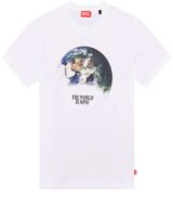 Camiseta con estampado de Diesel