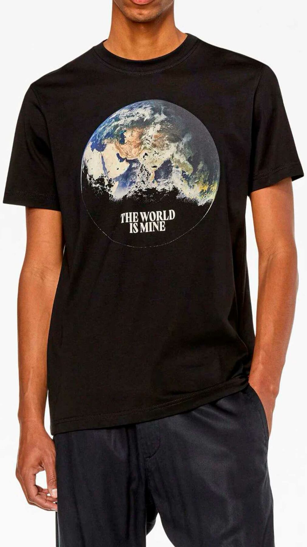 Camiseta con estampado de Diesel
