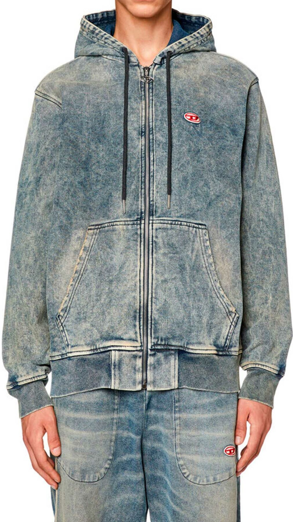 Sudadera en Track Denim de Diesel