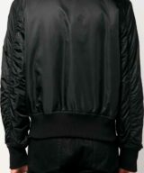 Chaqueta bomber con parche del logo Moschino