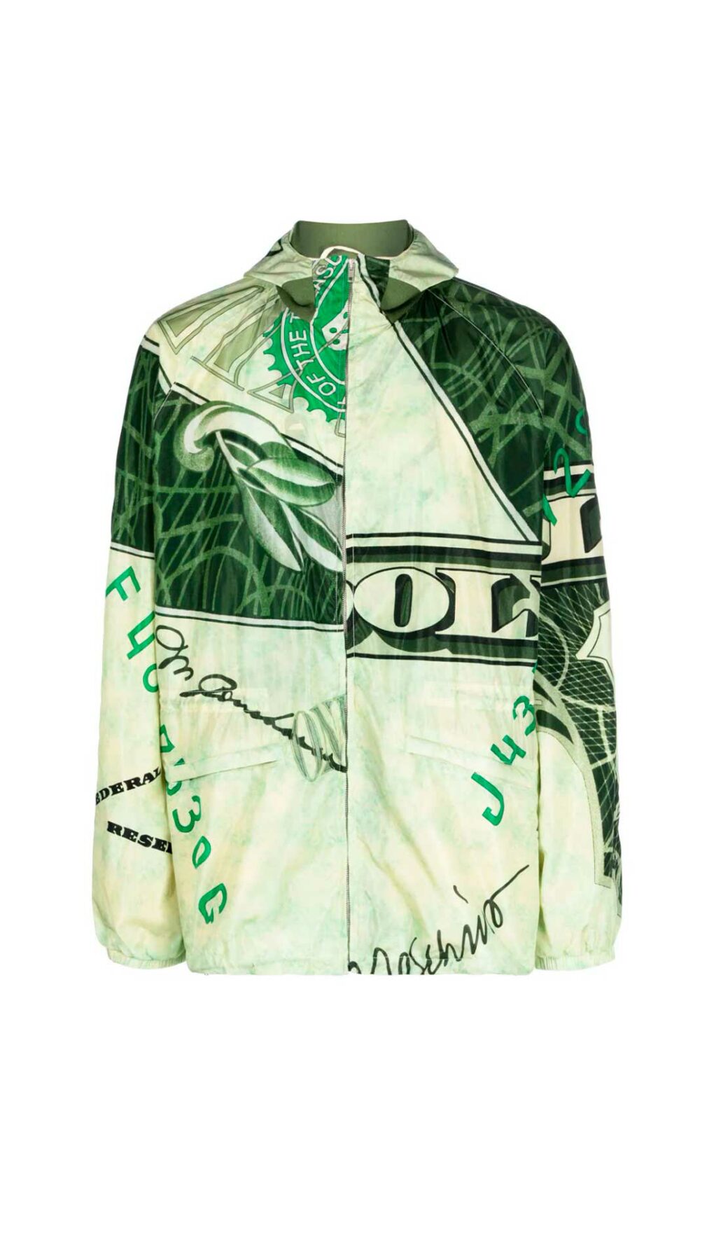 Chaqueta ligera con estampado de Moschino