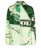 Chaqueta ligera con estampado de Moschino