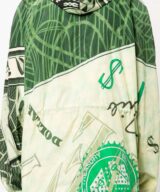 Chaqueta ligera con estampado de Moschino