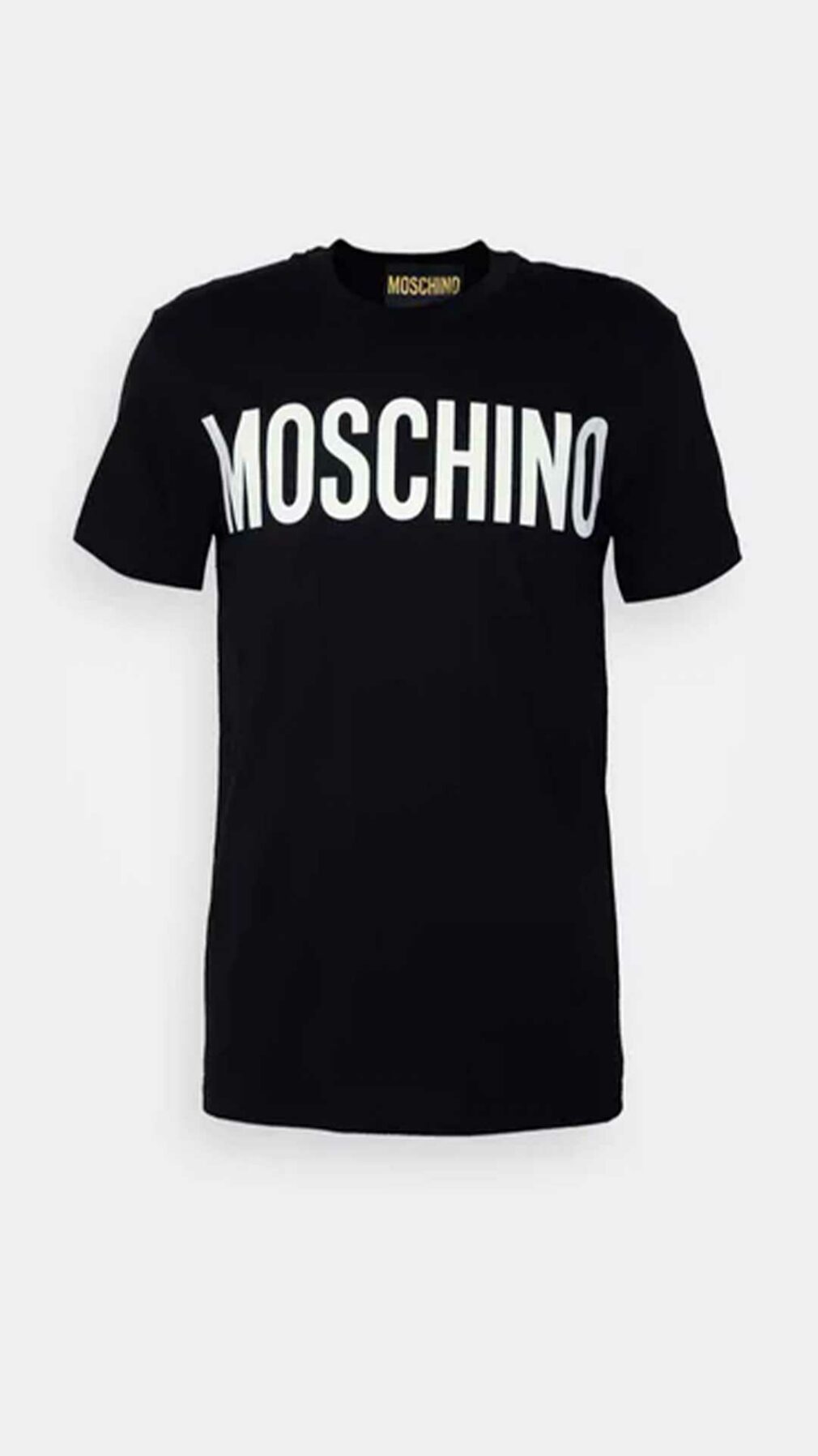 Camiseta con logo estampado Moschino