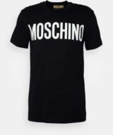 Camiseta con logo estampado Moschino
