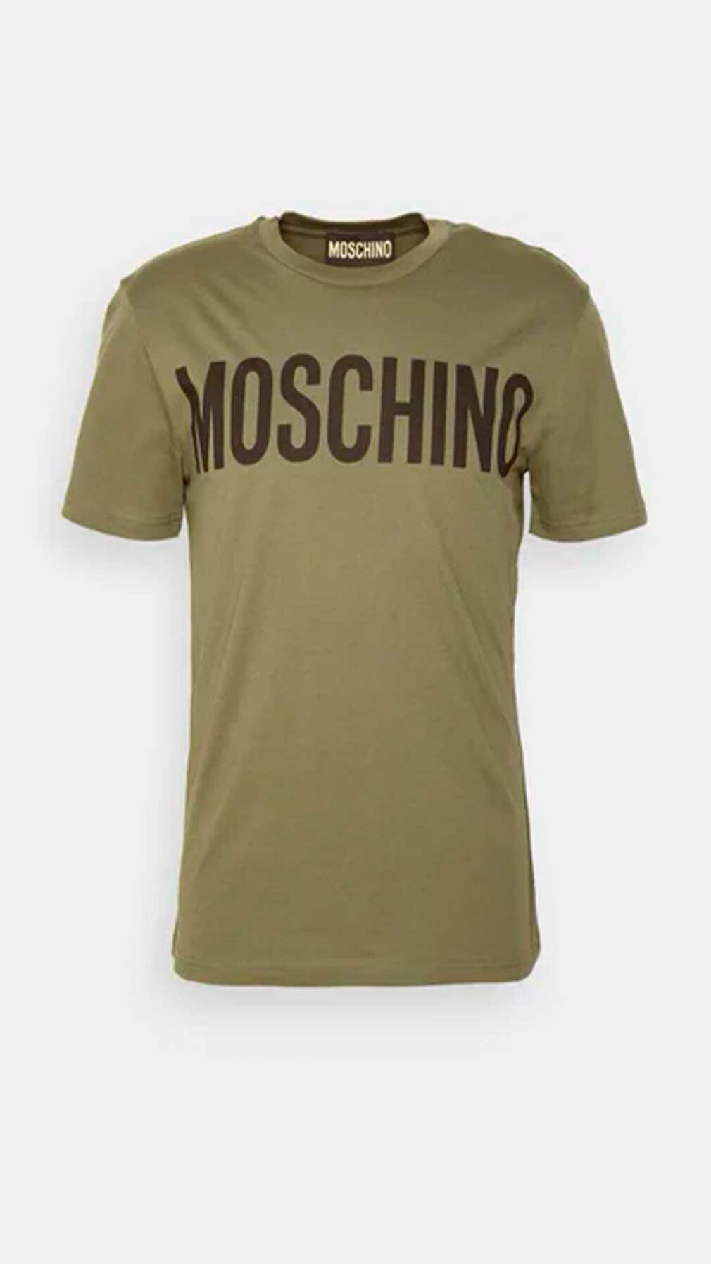 Camiseta con logo estampado Moschino