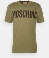 Camiseta con logo estampado Moschino