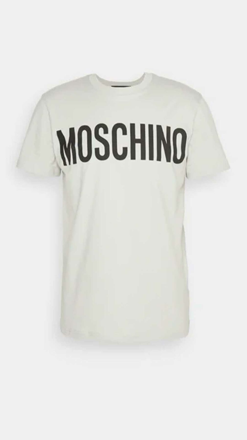 Camiseta con logo estampado Moschino