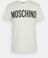 Camiseta con logo estampado Moschino