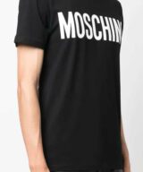 Camiseta con logo estampado Moschino