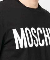 Camiseta con logo estampado Moschino