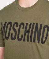 Camiseta con logo estampado Moschino