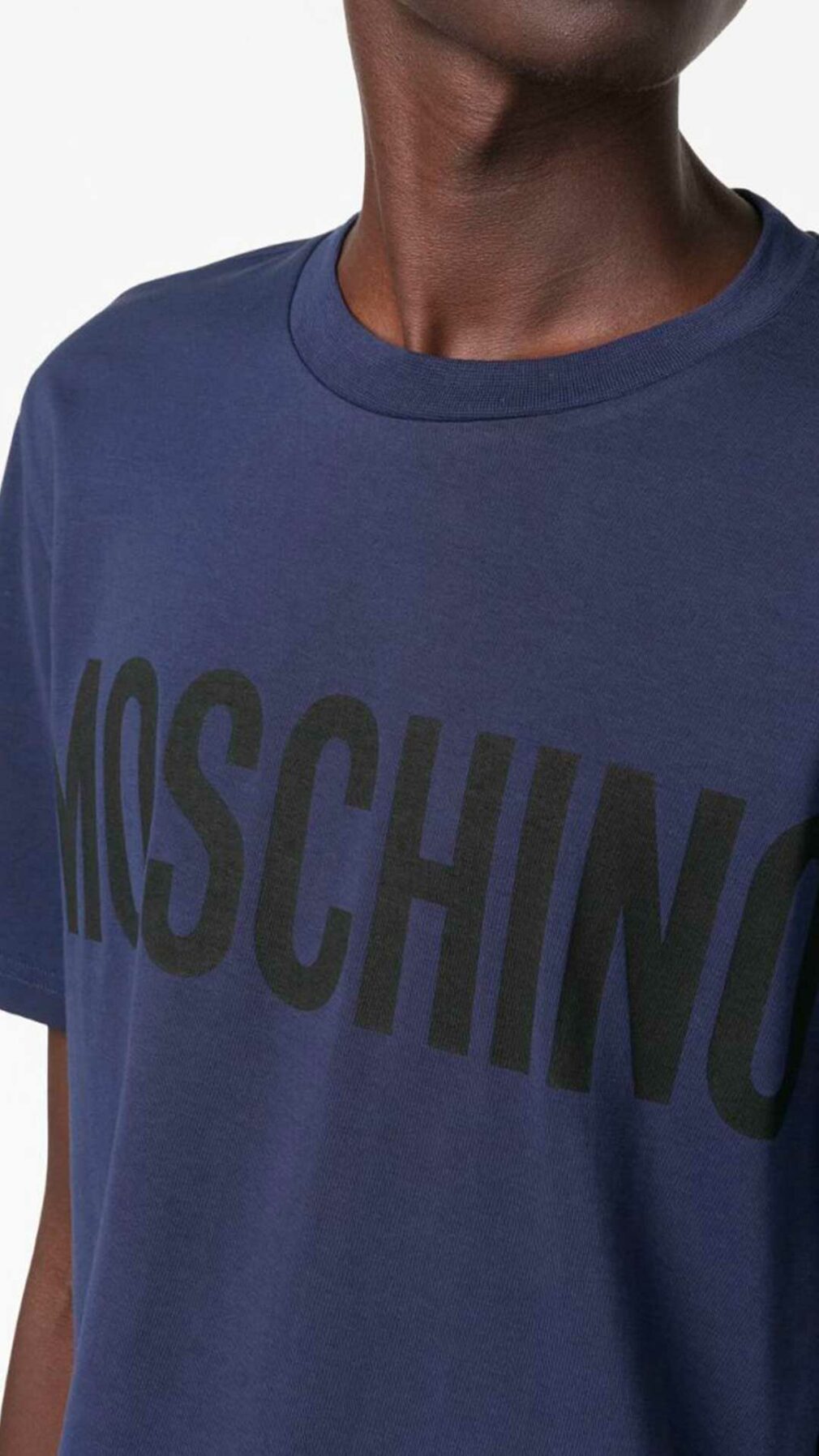 Camiseta con logo estampado de Moschino