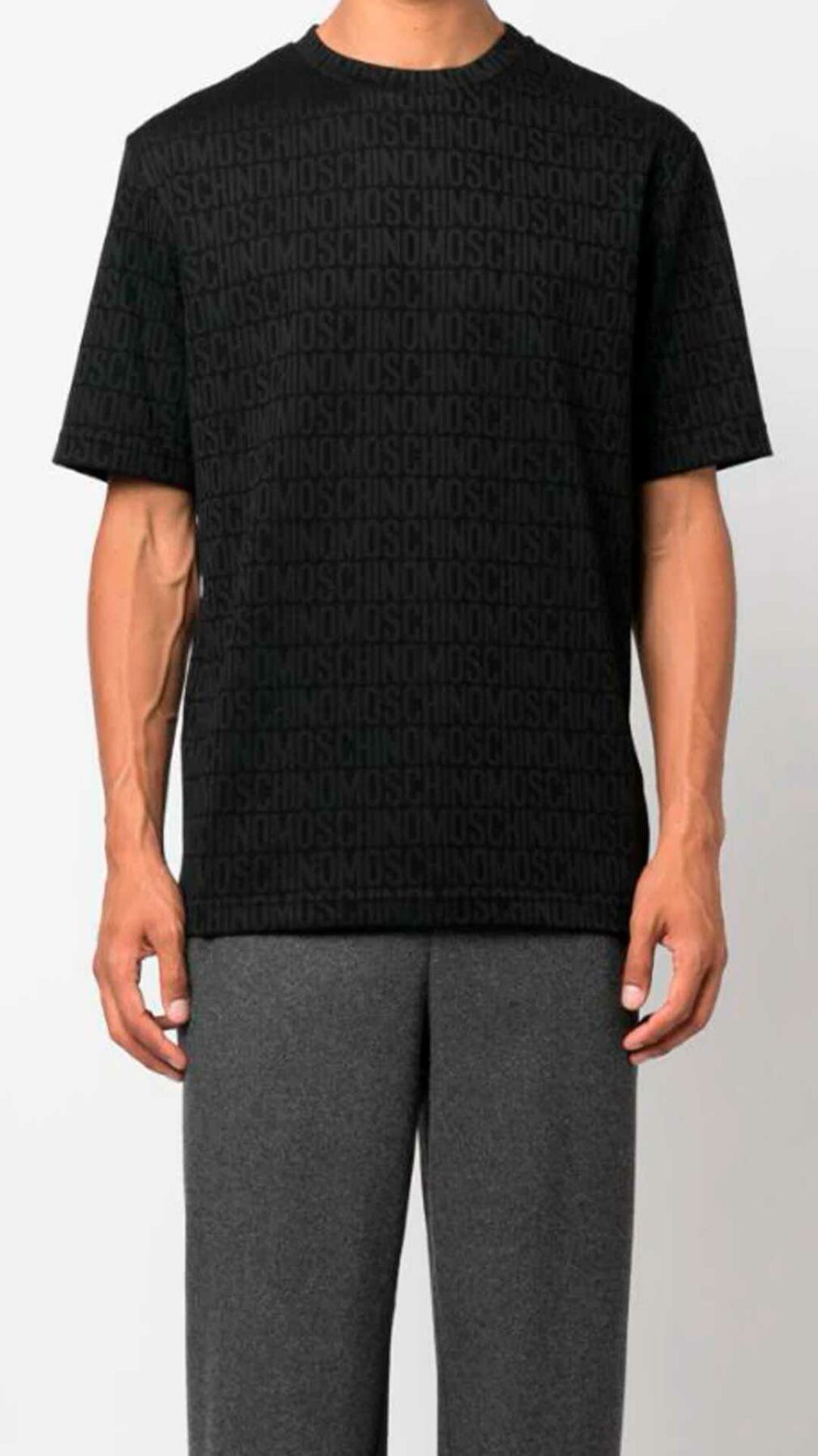 Camiseta con logotipo de Moschino