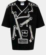 Camiseta con motivo gráfico de Moschino