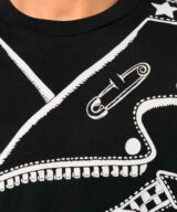 Camiseta con motivo gráfico de Moschino