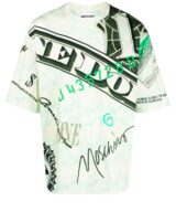 Camiseta con estampado gráfico de Moschino