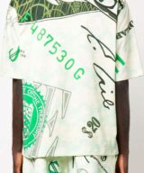 Camiseta con estampado gráfico de Moschino