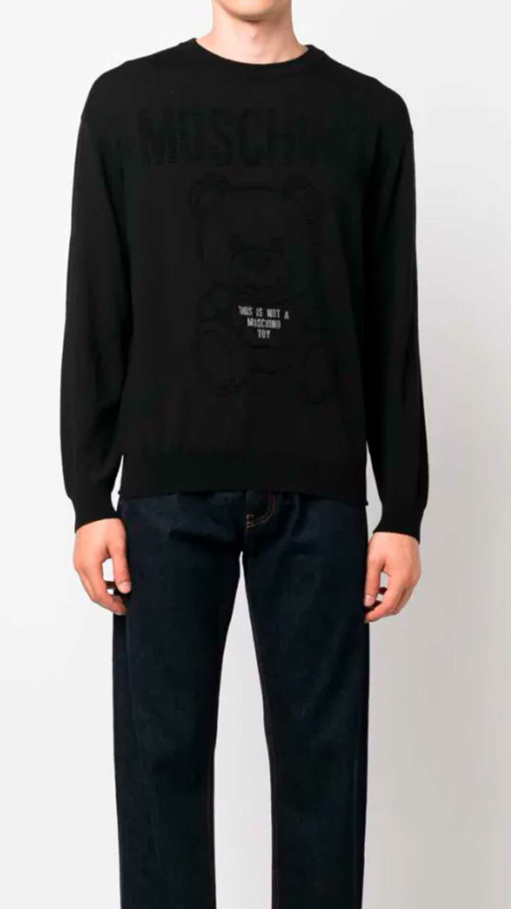 Jersey de lana Moschino Teddy Bear