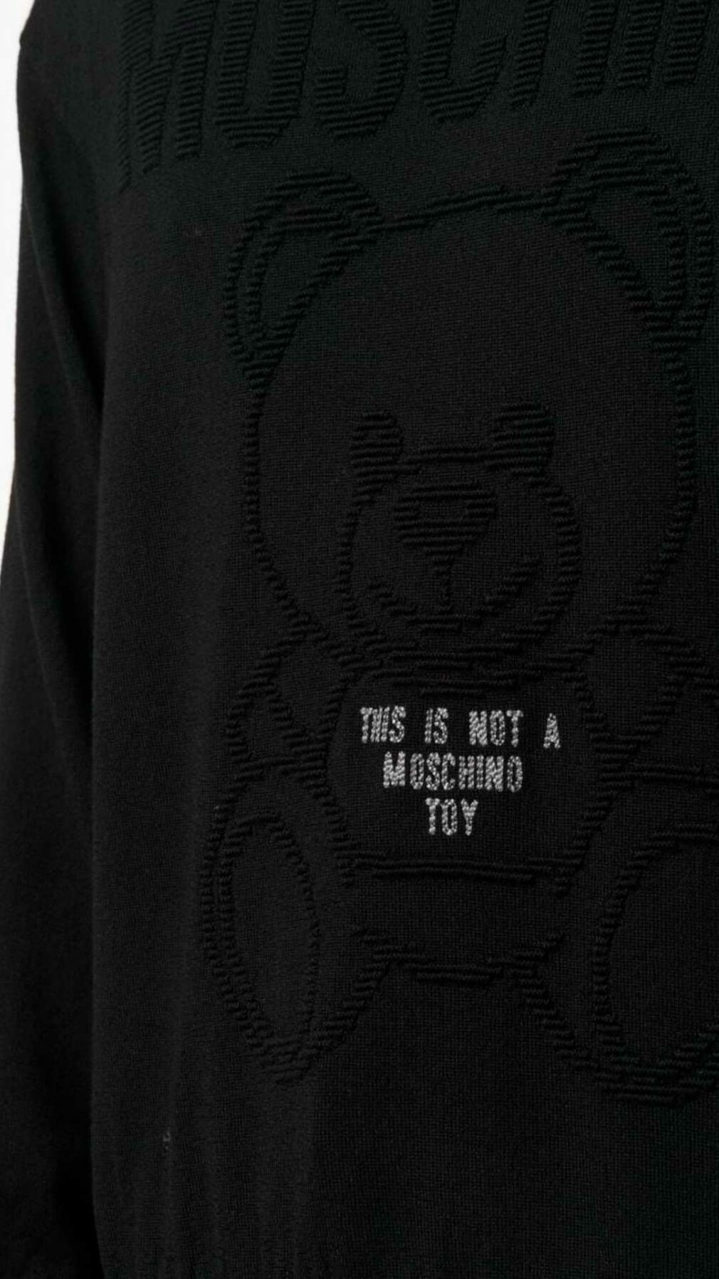 Jersey de lana Moschino Teddy Bear