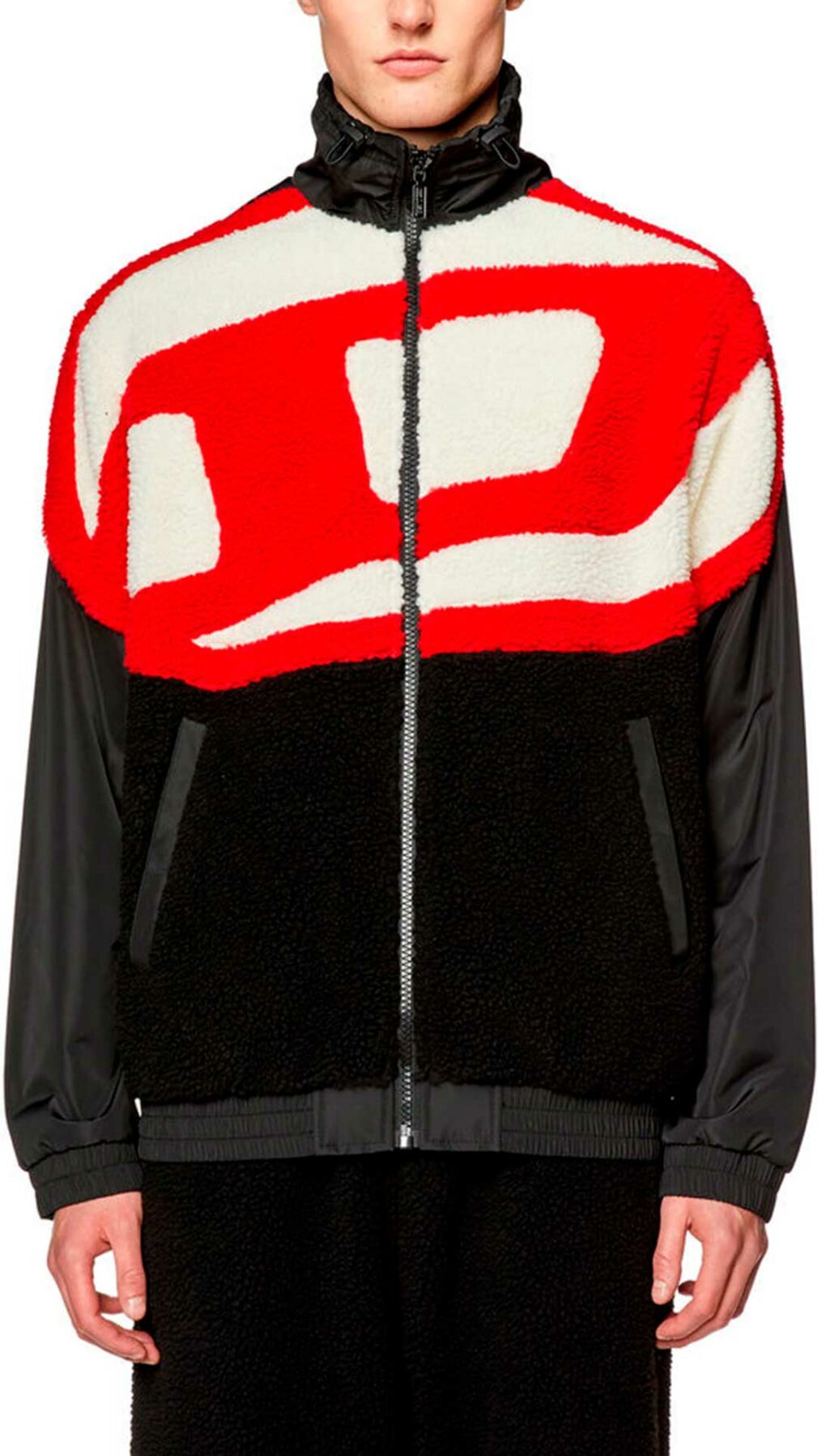 Chaqueta deportiva de nailon de Diesel