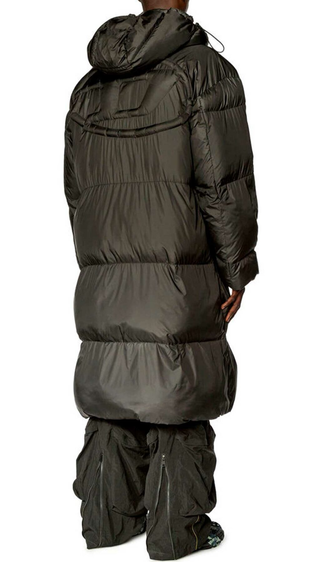Abrigo puffer de fit holgado de Diesel
