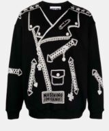 Sudadera con motivo gráfico de Moschino