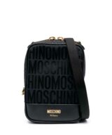 Bolso pequeño con logo estampado de Moschino