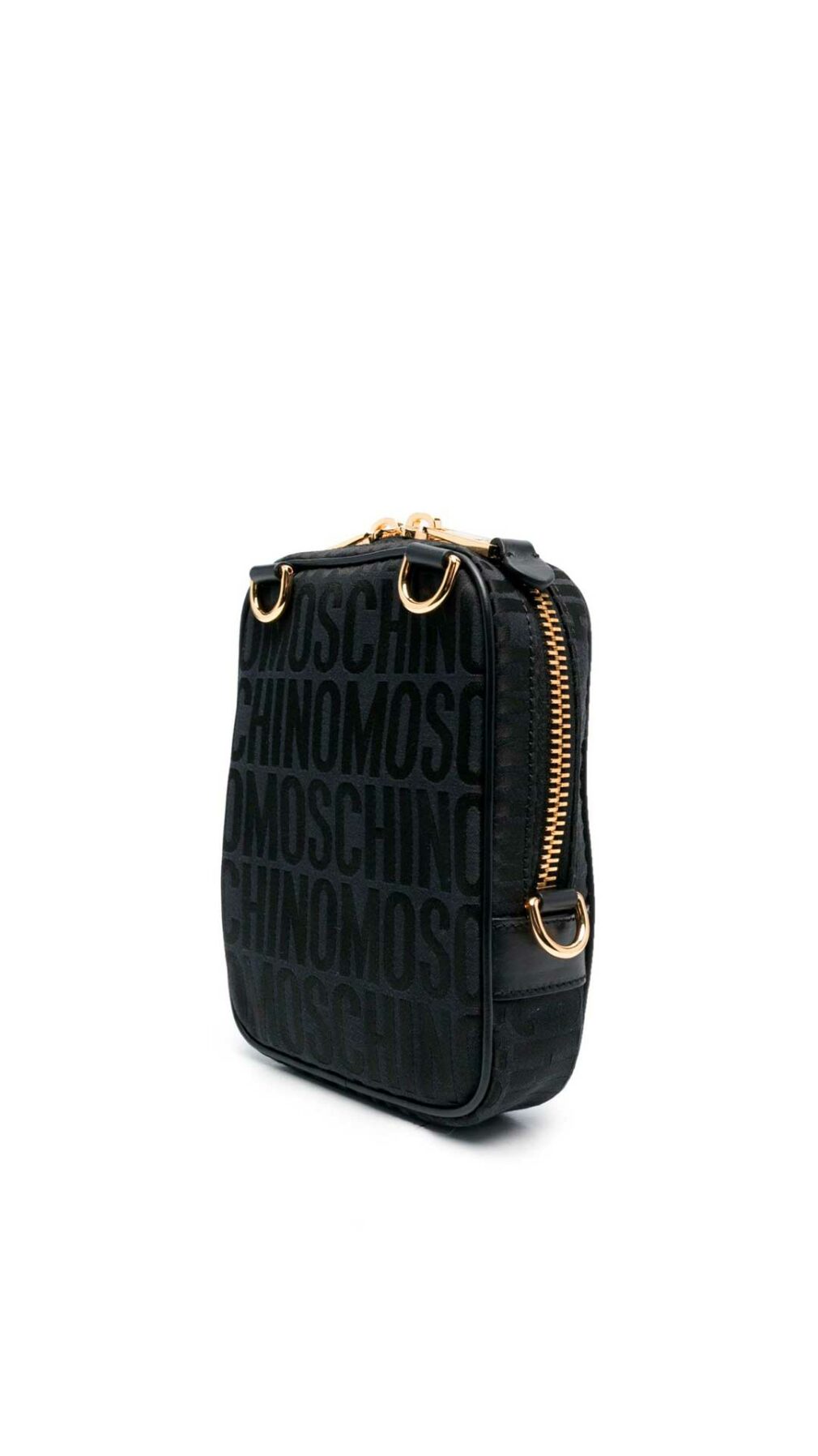 Bolso pequeño con logo estampado de Moschino
