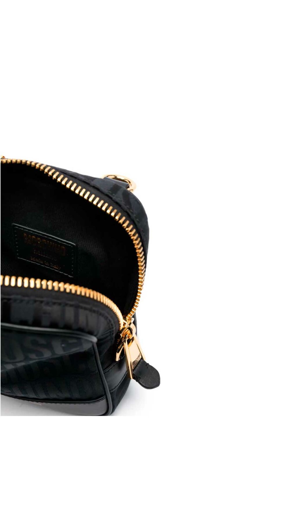 Bolso pequeño con logo estampado de Moschino