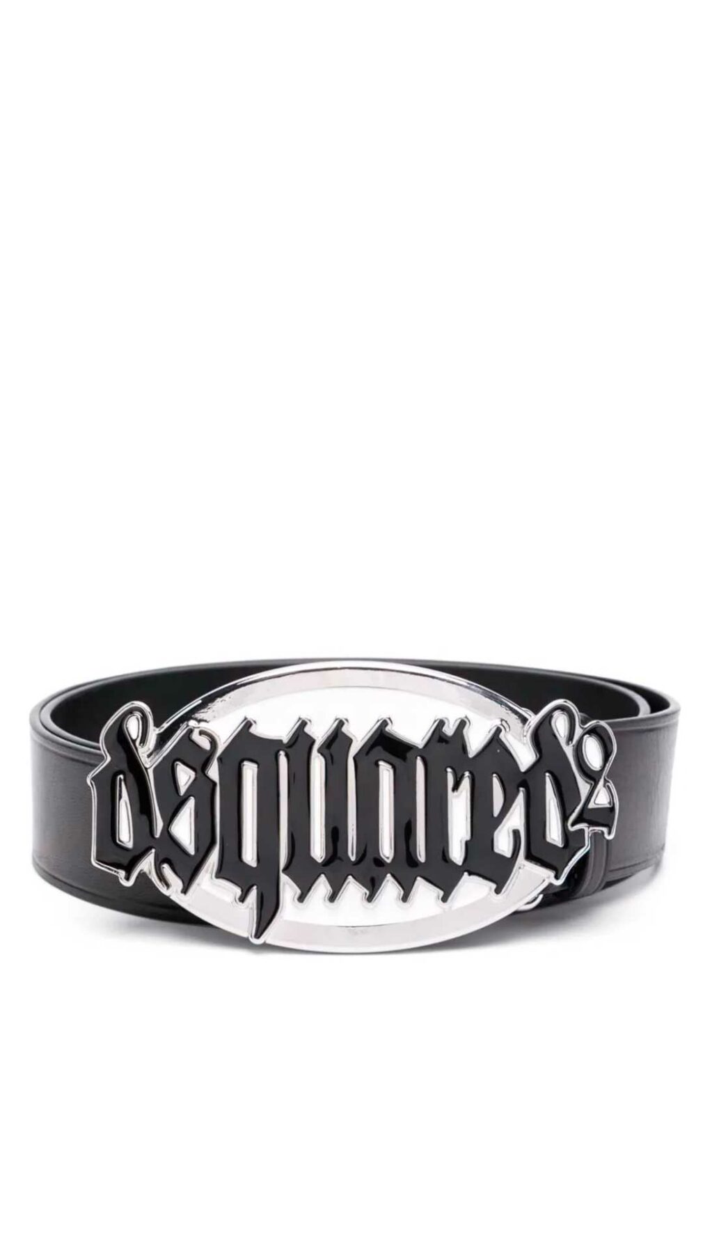 Cinturón con logotipo en letras góticas Dsquared2