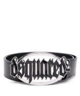 Cinturón con logotipo en letras góticas Dsquared2