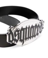 Cinturón con logotipo en letras góticas Dsquared2