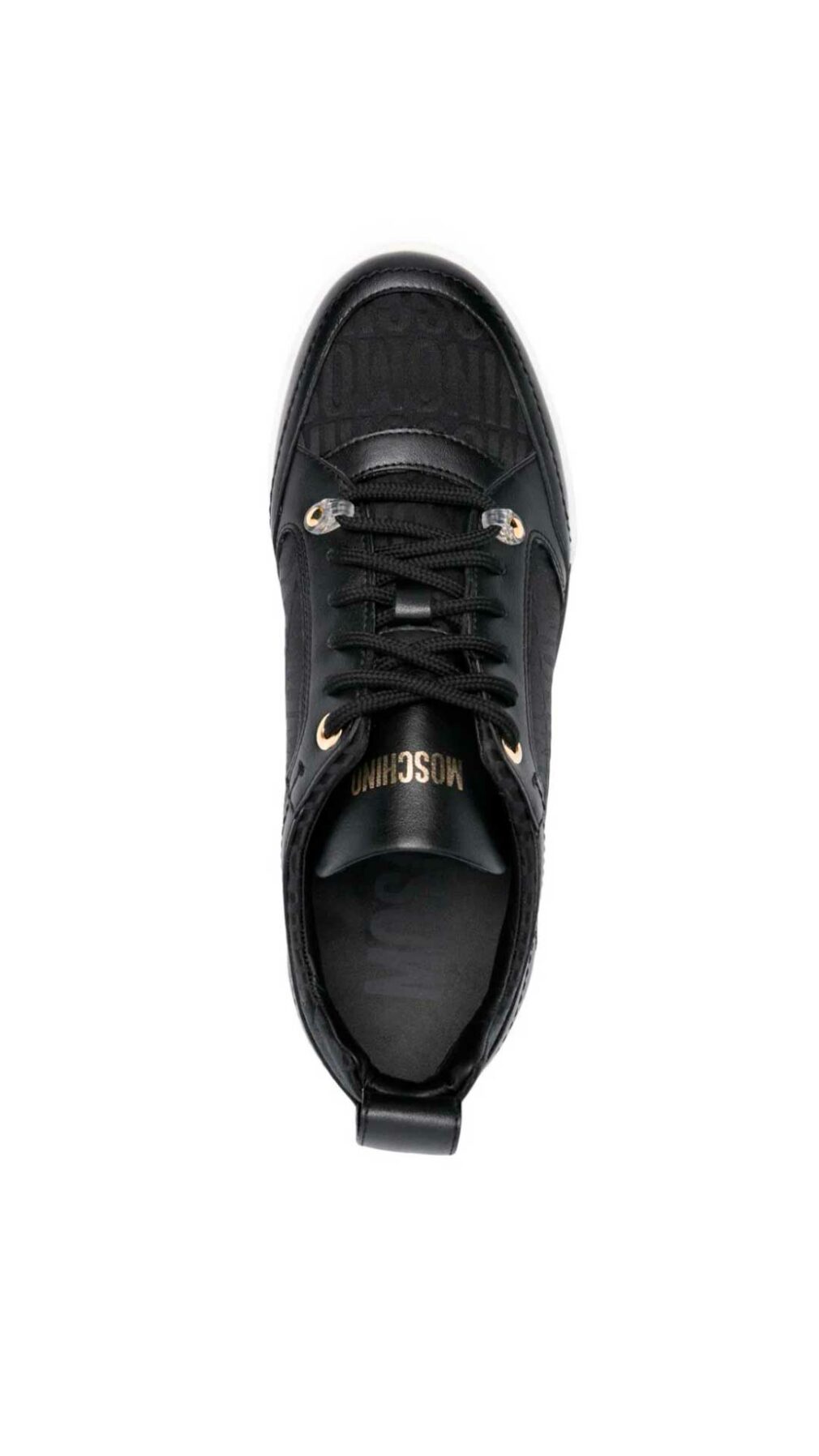 Deportiva baja con logo de Moschino