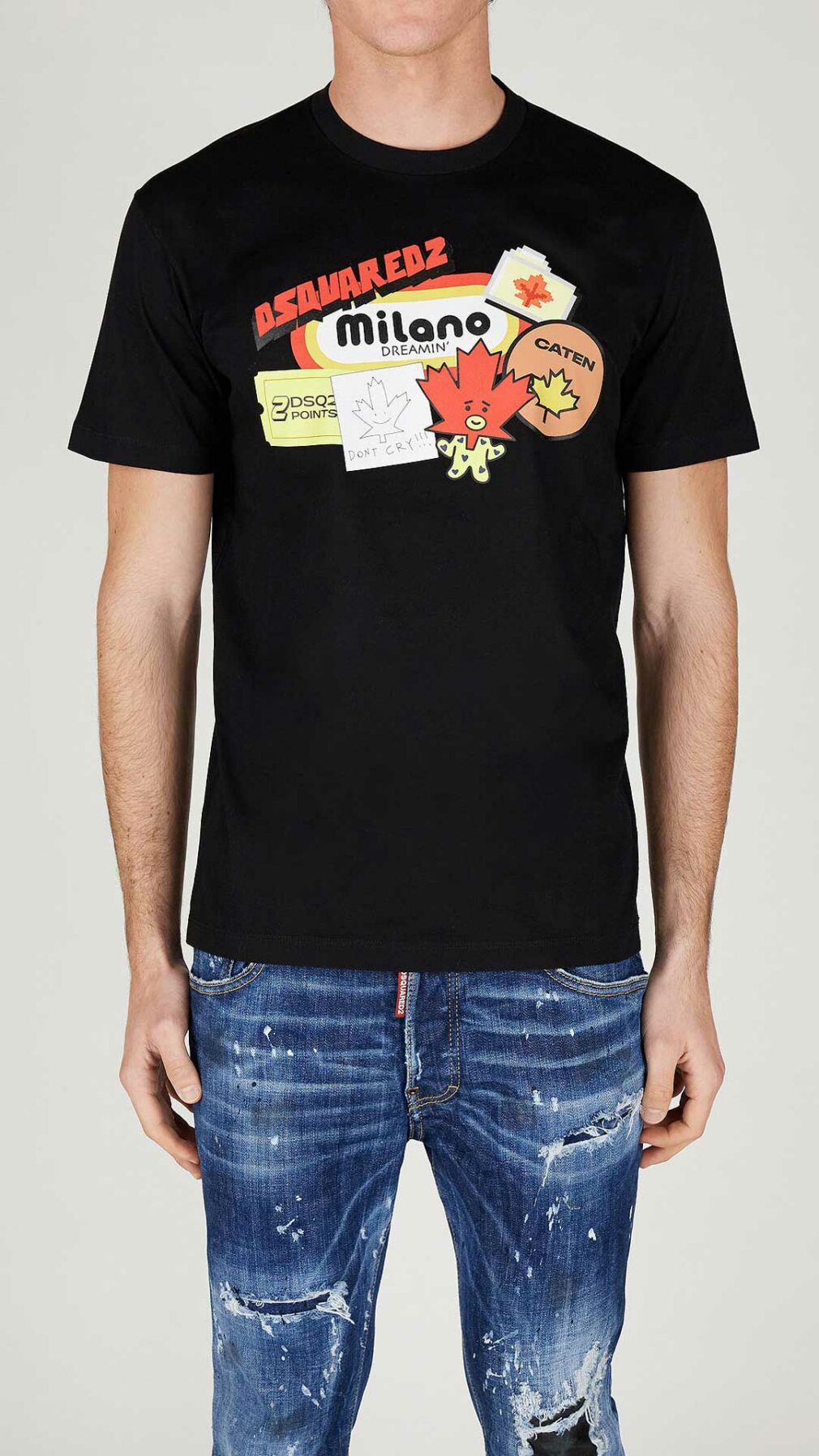 Camiseta con estampado de Dsquared2