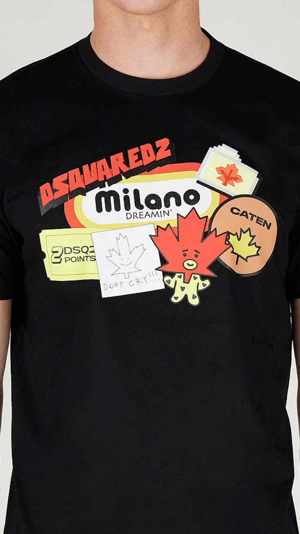 Camiseta con estampado de Dsquared2