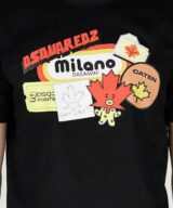Camiseta con estampado de Dsquared2