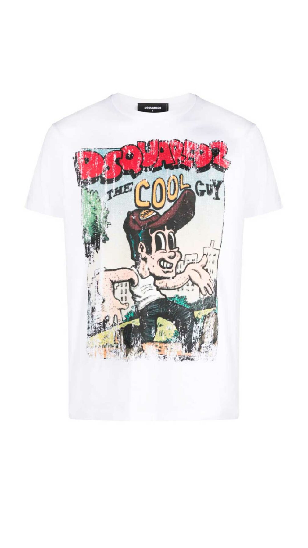 Camiseta con estampado de Dsquared2