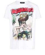 Camiseta con estampado de Dsquared2