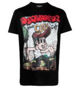 Camiseta con estampado de Dsquared2