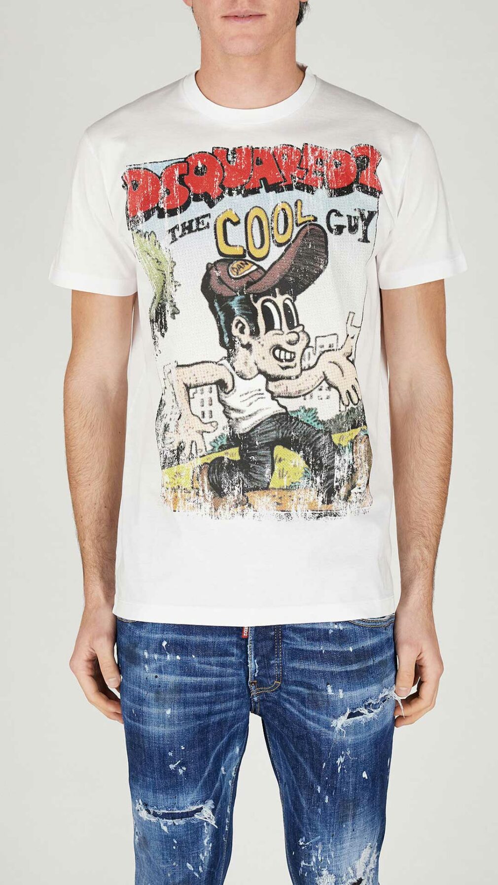 Camiseta con estampado de Dsquared2