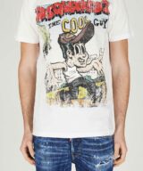 Camiseta con estampado de Dsquared2