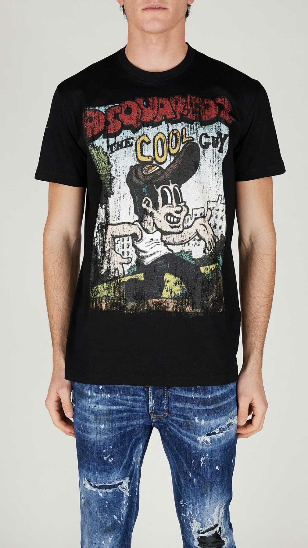 Camiseta con estampado de Dsquared2