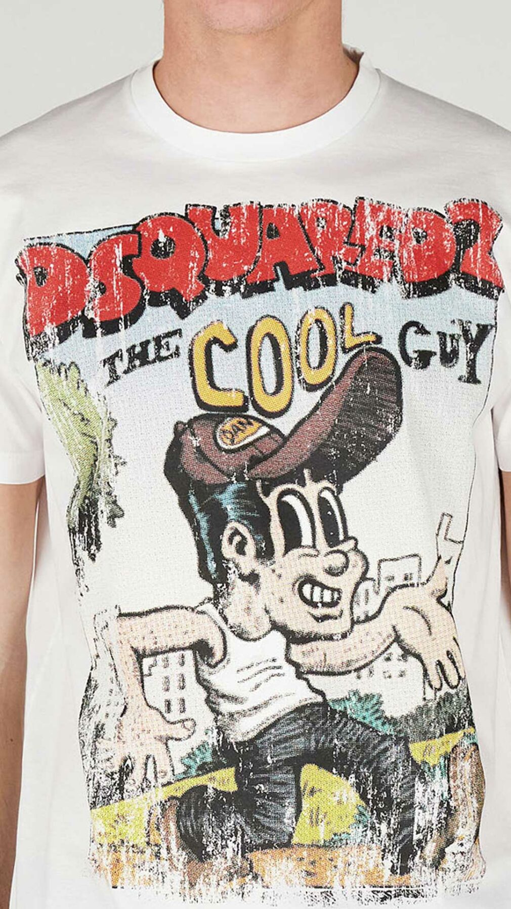 Camiseta con estampado de Dsquared2