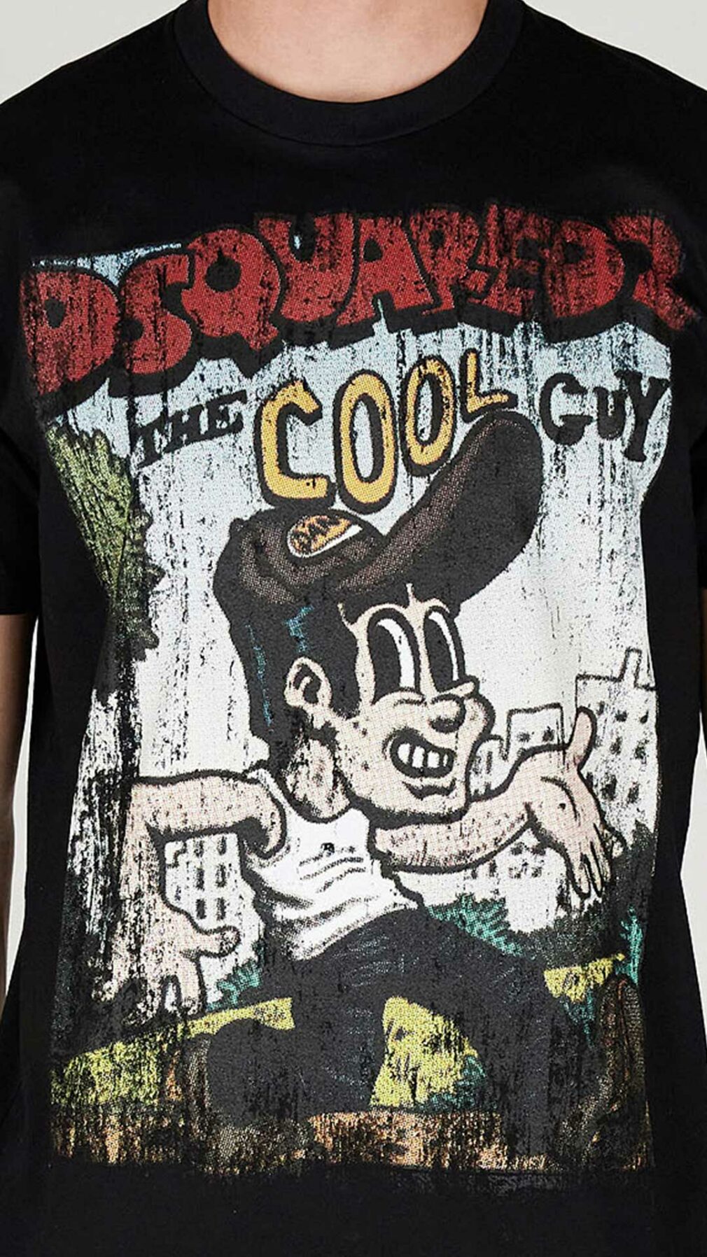 Camiseta con estampado de Dsquared2