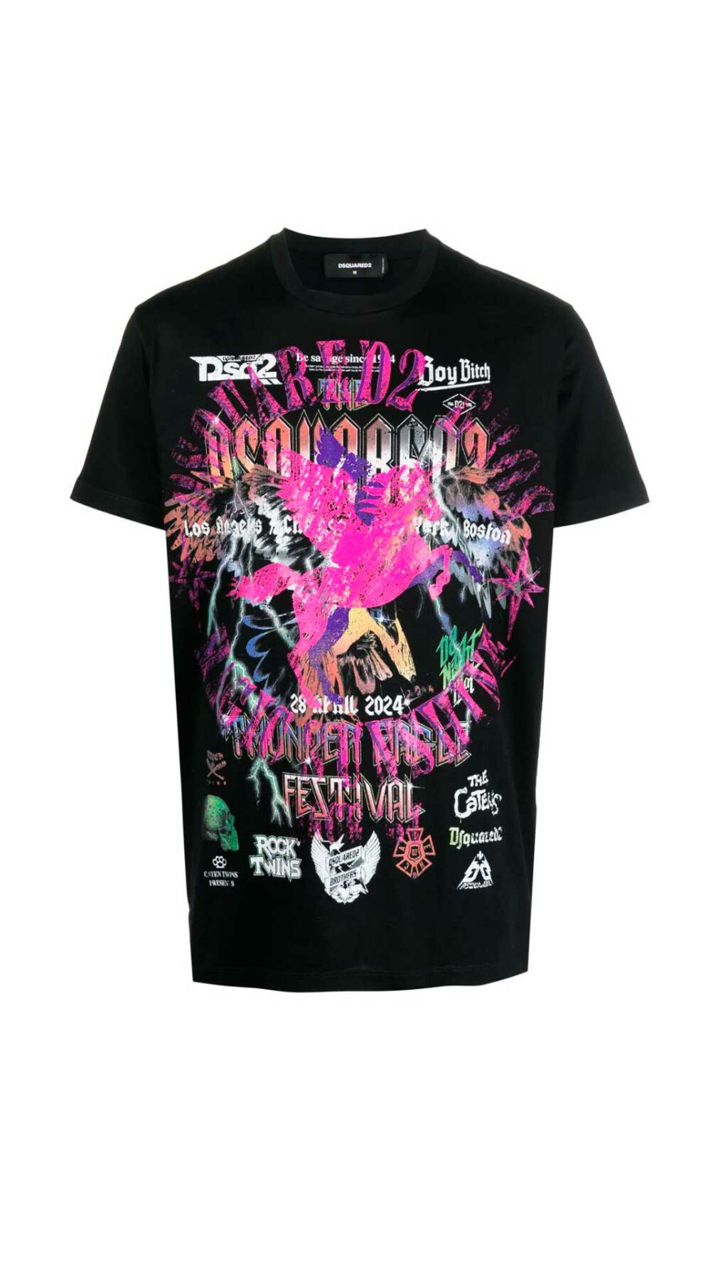Camiseta con estampado de Dsquared2