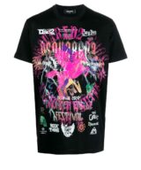 Camiseta con estampado de Dsquared2
