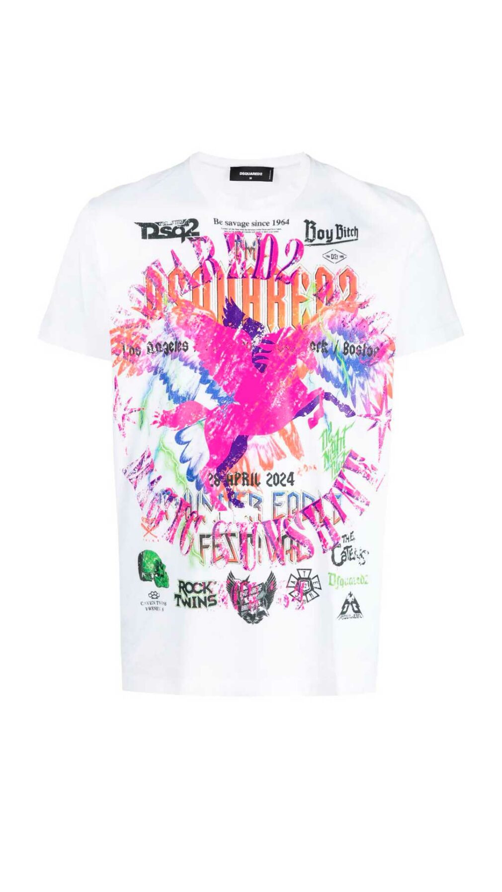 Camiseta con estampado de Dsquared2