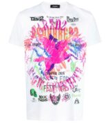 Camiseta con estampado de Dsquared2
