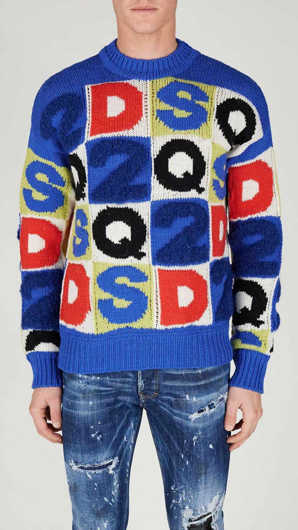 Jersey de punto grueso de Dsquared2